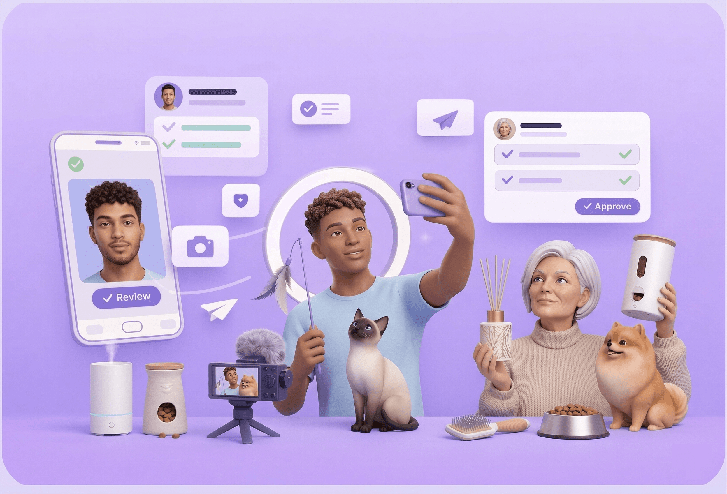Turn creators into consistent content